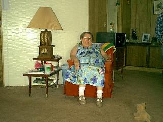 A mature woman; Actual size=180 pixels wide